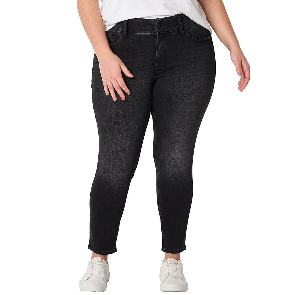 New! A.N.A Comfort Waist Skinny Mid-Rise Stretch Denim Jeans Women's 16W